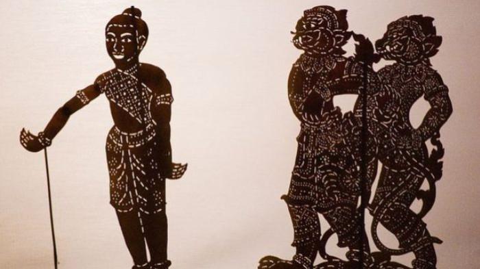 WAYANG- Ilustrasi foto sebuah penampilan wayang yang bukan berasal dari Indonesia. Diduga wayang ini dari kawasan Asia lainnya.