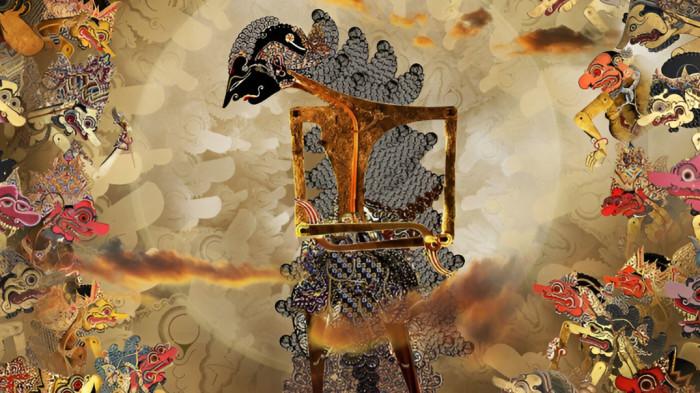 TOKOH WAYANG- Ilustrasi lukisan tokoh dalam cerita pewayangangan.