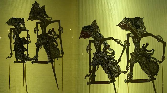 WAYANG KULIT- Ilustrasi sejumlah wayang kulit yang biasa dimainkan dalam setiap pertunjukan kesenian masyarakat Jawa.