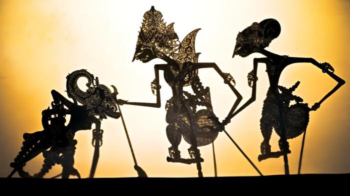 WAYANG KULIT- Ilustrasi wayang kulit yang merupakan bagian dari kesenian masyarakat Jawa.