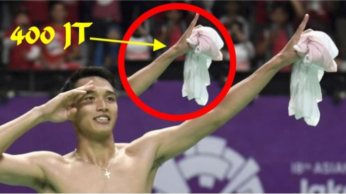 Cerita Kaus Jonatan Christie yang Laku Rp400 Juta dan Jadi Sorotan Media Asing