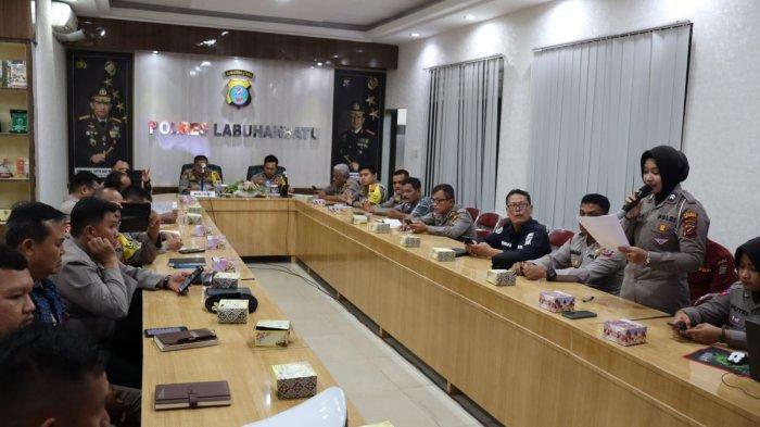 Maksimalkan Layanan Terhadap Masyarakat, Polres Labuhanbatu Gelar Latpraops Keselamatan Toba 2024