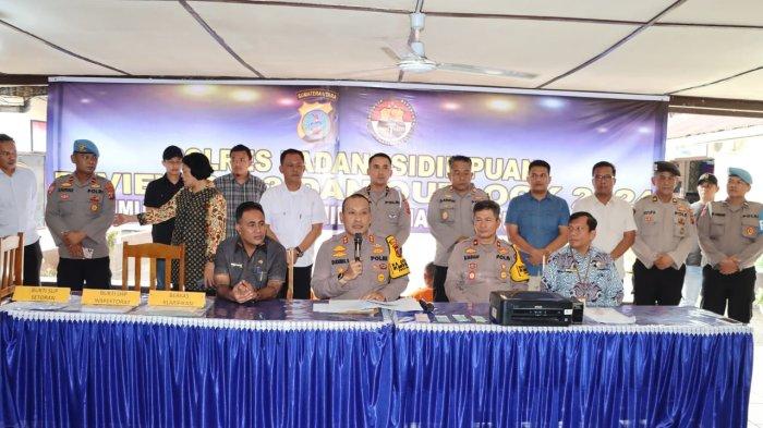 Sepanjang 2023, Polres Padangsidimpuan Gagalkan 70,1 Kg Ganja dan 3,7 Kg Sabu