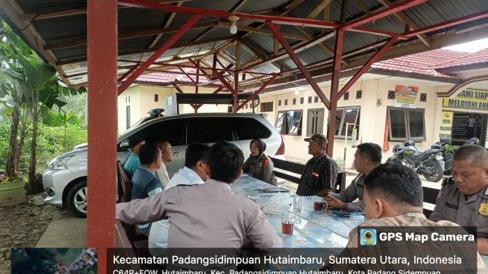 Pengelola Terminal Hutaimbaru Berselisih, Cegah Konflik Horizntal Kapolsek Gerak Cepat Mediasi
