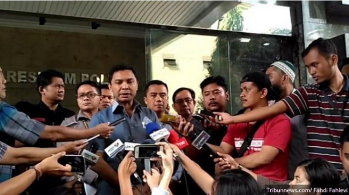 Direktur Tindak Pidana Umum Bareskrim Polri Brigjen Pol Herry Rudolf Nahak di kantor Bareskrim, Gambir, Jakarta Pusat, Kamis (10/8/2017).