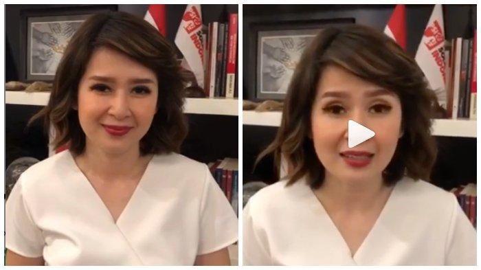 Ketua Umum PSI, Grace Natalie dalam video yang viral.