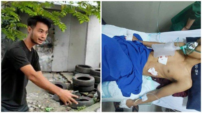 Wilayah Polsek Sunggal Tidak Aman, Warga Sekarat Dibantai Begal Sadis, Pelaku Berkeliaran