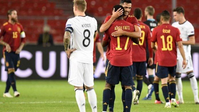 Hasil UEFA Nations League, Jerman Vs Spanyol Berbagi Poin Setelah Tercipta Gol Dramatis