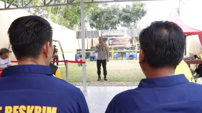 Tingkatkan Implementasi dan Kemampuan Personel Saat Bertugas, Kapolres Sergai Adakan Shooting Fun