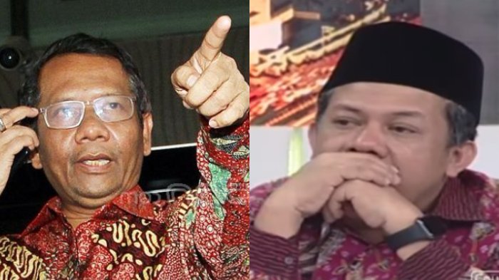 Reaksi Mengejutkan Fahri Hamzah tatkala Mahfud MD Mematahkan Argumennya