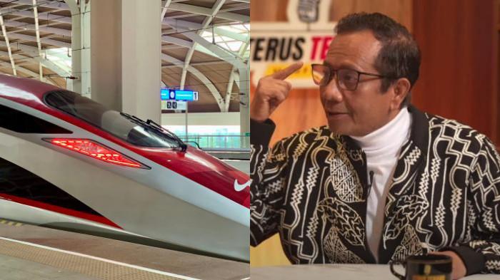 Tanggapan Jokowi terkait Kerugian Triliunan Kereta Cepat, Kini Mahfud MD Tantang KPK Jika Dipanggil