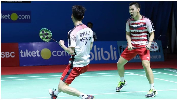 SIARAN LANGSUNG: Live Streaming Kevin/Marcus dan Jonatan Christie, Jadwal Final Bulu Tangkis