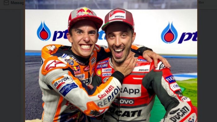 MotoGP 2018 - Ducati Siap Rekrut Marc Marquez Duet dengan Dovizioso, Rumor di MotoGP Jepang