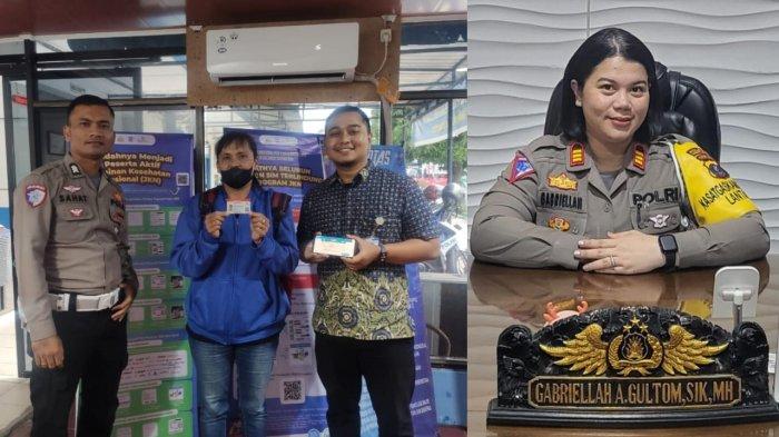 Kasat Lantas AKP Gabriellah Gultom Pimpin Pelayanan SIM Prima di Polres Pematangsiantar