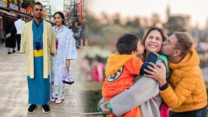 Menilik Potret Keseruan Keluarga Raffi Ahmad saat Liburan ke Jepang, Coba Pakai Baju Tradisional