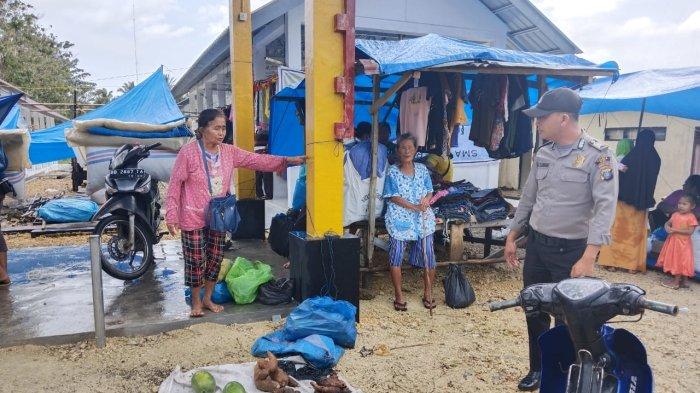 Bhabinkamtibmas Polsek Tuhemberua Cegah Tindakan Premanisme di Pekan Desa Silimabanua