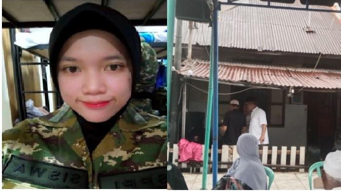 DUKA - Suasana duka menyelimuti kediaman almarhumah Novia Rahmadhani Sihotang di Jalan Sisingamangaraja, Kota Padangsidimpuan, Rabu (24/6/2026). Novia dilaporkan meninggal dunia saat mengikuti kegiatan Latihan Dasar Kemiliteran (Latsarmil) di Jakarta.