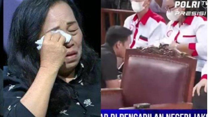 Ibu Bharada E Ngadu ke Presiden Jokowi Anaknya Dituntut 12 Tahun Penjara: Tolong Anak Kami Pak