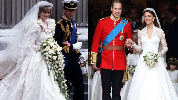 Inilah Ide Gila Putri Diana, Kue Berbentuk Payudara untuk Sang Pangeran William dan Pakaiannya