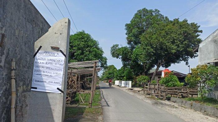 Dua Warga Desa Positif Covid-19, Desa Kolam Tiadakan Pasar Rabu untuk Sementara Waktu