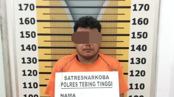 Meresahkan Warga, Polres Tebingtinggi Tangkap Seorang Pelaku Narkoba