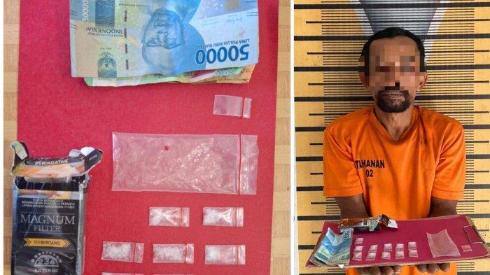 Sat Resnarkoba Polres Tebing Tinggi Tangkap Pelaku Penyalahgunaan Narkotika di Pinggir Jalan