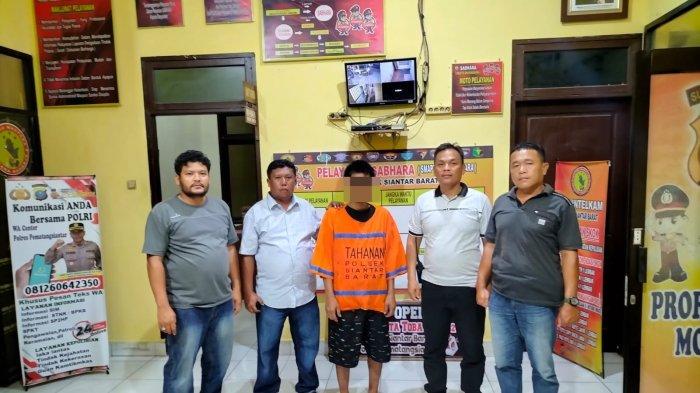 Mencuri di Kantor Lurah Dwikora, ILL Ditangkap Polisi Sektor Siantar Barat