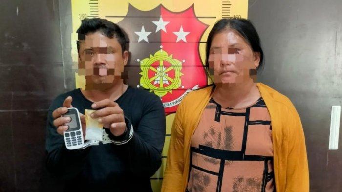 Sepasang Kekasih Pengedar Sabu Ditangkap, Buang Barang Bukti ke Semak-semak Demi Kelabui Polisi