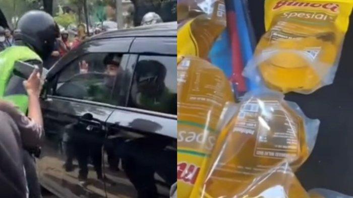 Pengemudi Avanza Dikejar Driver Ojol setelah Maling Barang-barang dari Minimarket