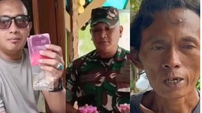 VIRAL DI MEDSOS - Suderajat, penjual es gabus berbahan spons atau busa akhirnya buka suara soal kejadian yang dialaminya, Selasa (27/1/2026).