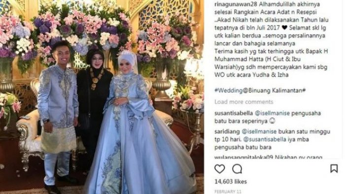 Pesta Nikah 10 Hari 10 Malam hingga Mahar 1 Miliar, Ini Pemicu Perkawinan Makin Mewah