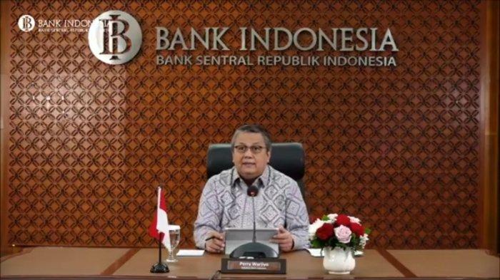 GUBERNUR BI Perry Warjiyo dalam Pengumuman Hasil Rapat Dewan Gubernur yang dilakukan secara virtual, Kamis (17/12/2020).