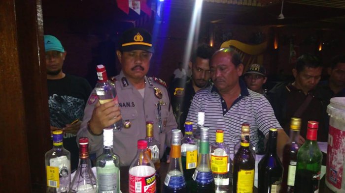 Datangi Lokasi Hiburan Malam Polsek Sunggal dan Tim Gabungan Amankan 57 Butir Ekstasi