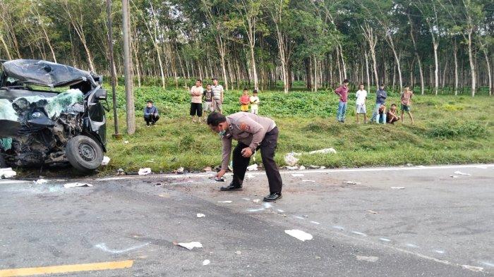 Unit Gakkum Polres Simalungun Bergerak Cepat Tangani Kecelakaan Maut di Jalinsum, Satu Jiwa Melayang