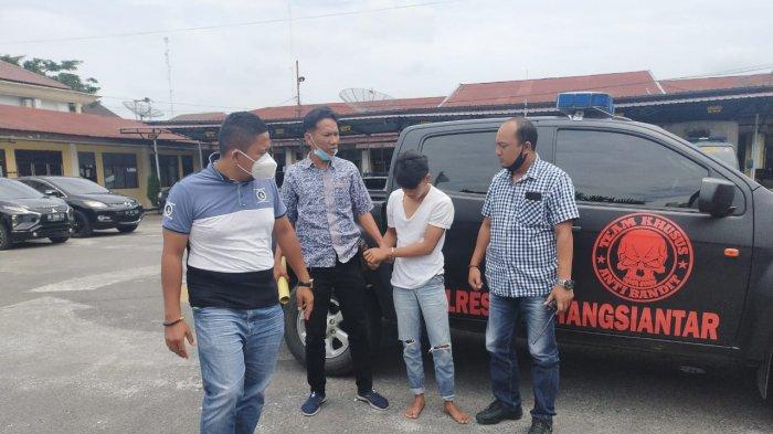 Tak Mau Tanggung Jawab Usai Hamili Pacar, FP Akhirnya Diamankan Reskrim Polres Siantar