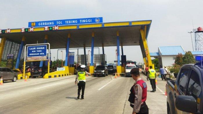 Setiap Minggu Polres Tebingtinggi Patroli di Simpang Pintu Tol