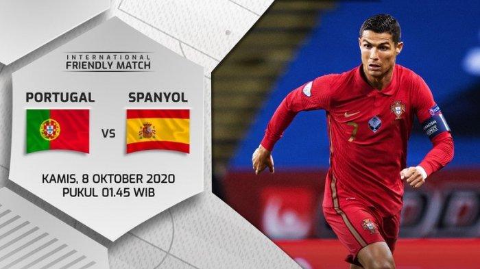 Link Live Streaming Mola TV Antara Portugal vs Spanyol Pukul 1.45 WIB