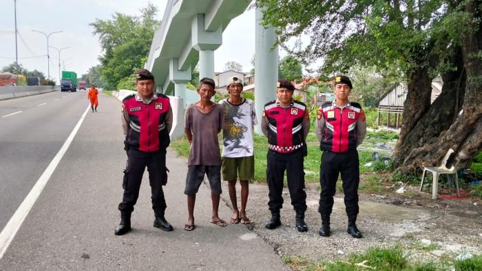 Sisir Jalanan Sunyi, Sat Samapta Polres Pelabuhan Belawan Patroli Antisipasi Kejahatan