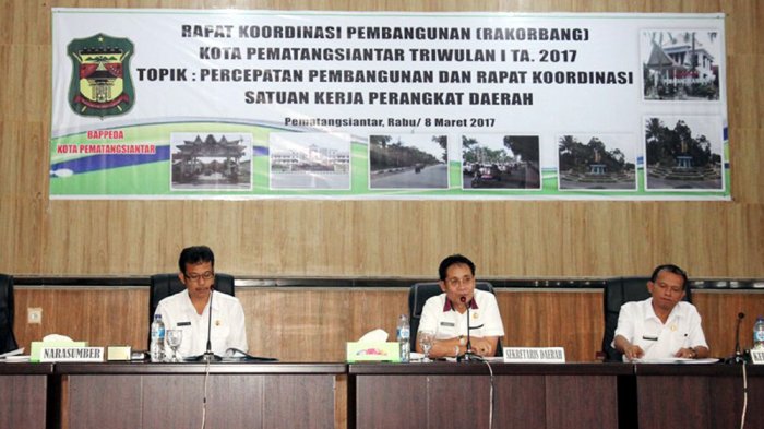 Sekda Minta Pimpinan SKPD Tidak Menumpuk Program Kerja pada Akhir Tahun