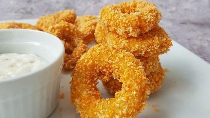 Resep Calamari Rings, Cumi Goreng Tepung Seperti Hidangan Restoran Mahal