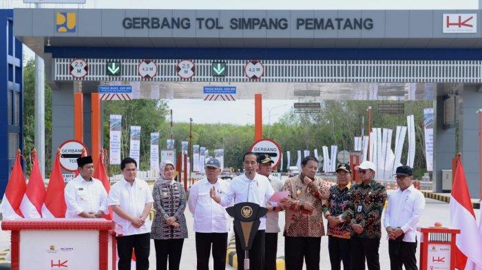 Resmikan Jalan Tol 189 Km di Lampung, Jokowi: Insyaallah di 2024 Sepanjang 2.700 Km sampai ke Aceh