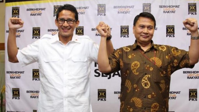 Sandiaga Uno dan Mardani Ali Sera
