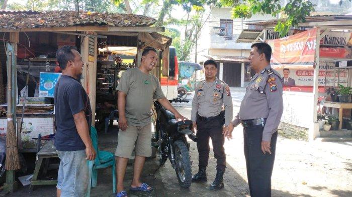 Sat Binmas Polres Tebing Tinggi Sampaikan Arahan kepada Masyarakat Padang Hulu