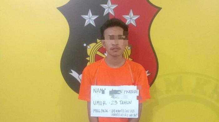 Pria yang Tertangkap Basah Miliki Narkotika di Lobu Huala Ditahan Disanksi UU RI Nomor 35 tahun 2009