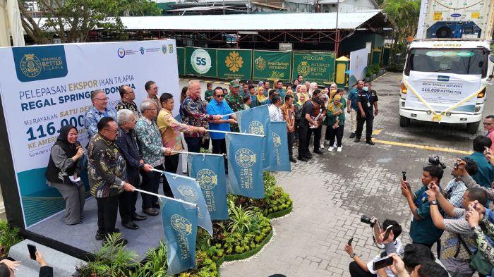 Regal Springs Indonesia Rayakan Satu Dekade Ekspor Produk Hilirisasi Ikan Tilapia 
116.000 Metrik Ton Ke Amerika Serikat, Uni Eropa & Asia