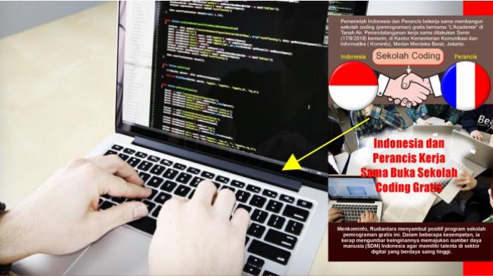 Buka Sekolah Coding Gratis, Indonesia - Perancis Jalin Kerja Sama