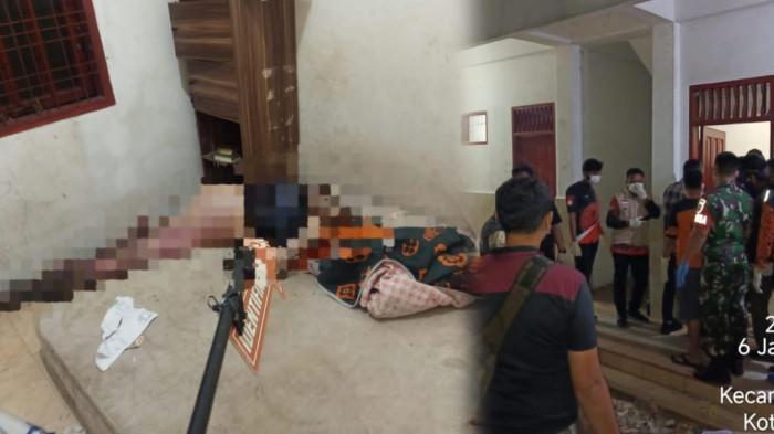 OLAH TKP — Personel Polsek Siantar Timur bersama Tim Inafis Polres Pematangsiantar melakukan olah tempat kejadian perkara di sebuah rumah kos di Jalan Danau Tondanau, Kota Pematangsiantar, Kamis (25/6/2026). Polisi memastikan penanganan dilakukan setelah menerima laporan melalui Call Center 110 terkait penemuan seorang penghuni kos yang meninggal dunia.