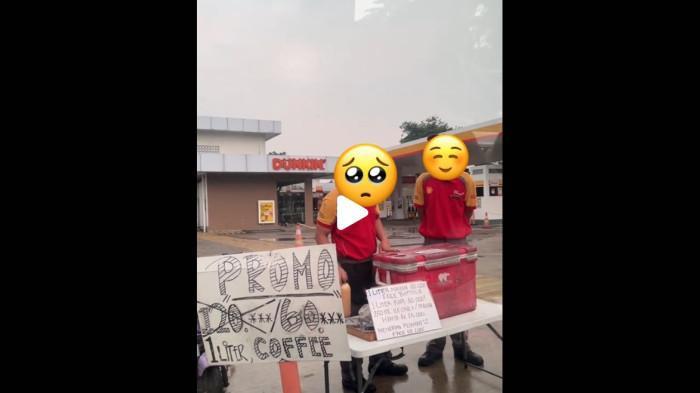 PEGAWAI SHELL BERJUALAN - Di media sosial viral pegawai Shell berjualan kopi hingga makanan ringan di pinggir jalan. Hal tersebut terjadi setelah para pegawai Shell tidak lagi melayani pelanggan akibat kosongnya stok bahan bakar minyak (BBM) non-subsidi.