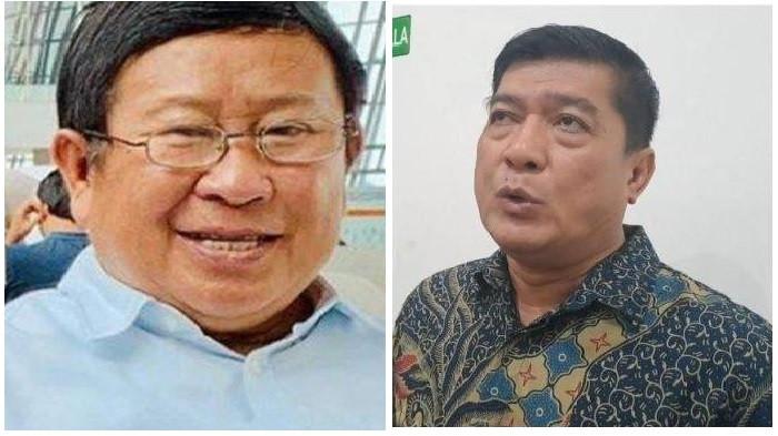 BERSAHABAT - Susno Duadji mengaku menaruh respek dengan sosok Silfester Matutina yang dianggapnya sebagai sahabat. Susno mengaku Silfester sosok sahabat baginya.