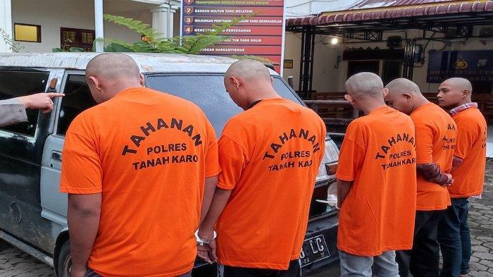 Lima Sindikat Pencuri Mobil Minibus Beraksi Cuma Pakai Gunting